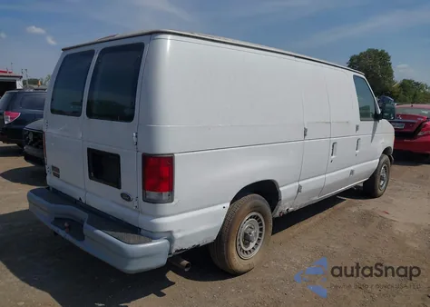 2001 Ford Econoline E150 Van z USA, uszkodzony, nr VIN 1FTRE14291HB52923